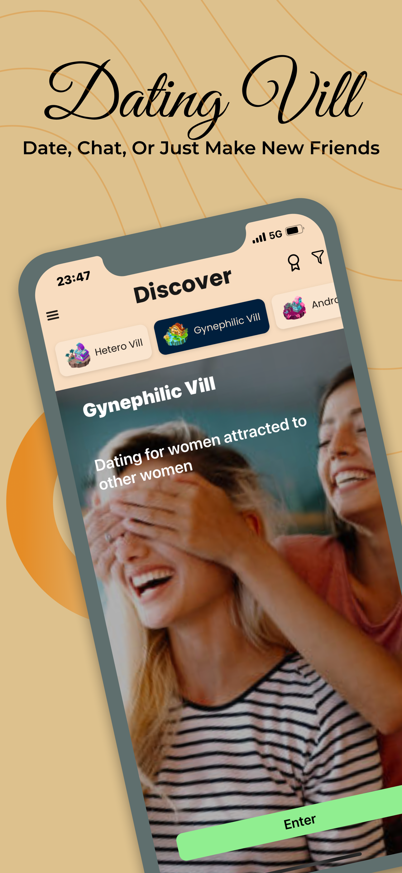 Gynephilic Vill app screenshot